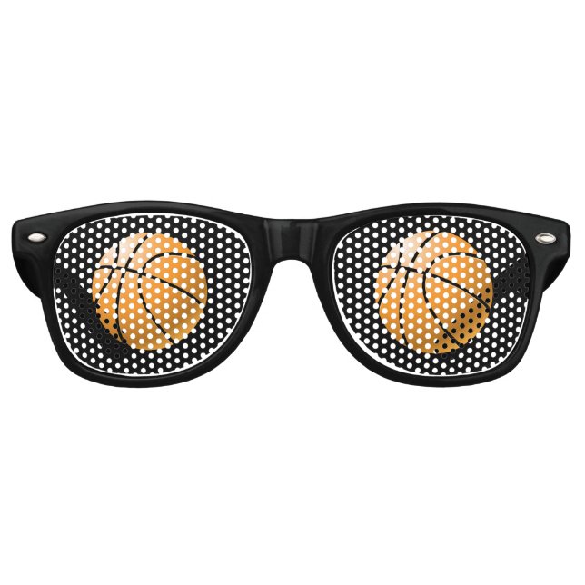 Basketballbrille Partybrille (Vorderseite)