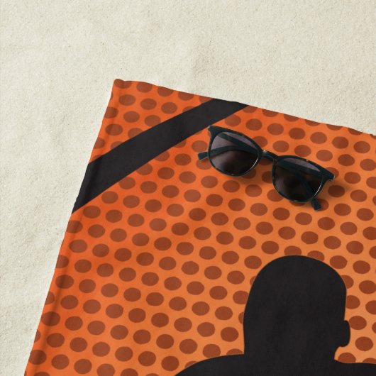 Basketballdach Strandtuch (Beispiel)