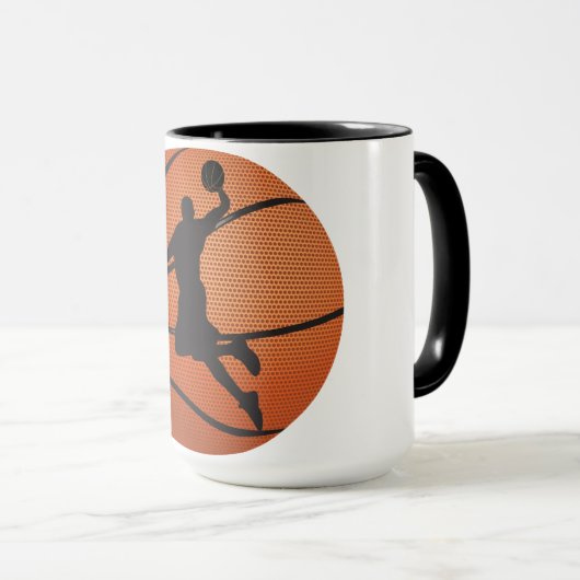 Basketballdach Tasse (VorderseiteRechts)