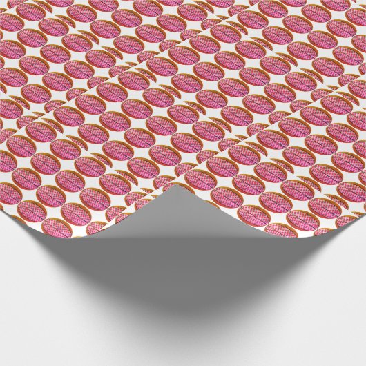 Basketballdesign Geschenkpapier (Ecke)