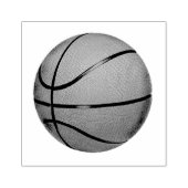 Basketballdesign Holz Briefmarke Gummistempel (Prägung)