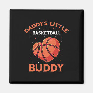 Basketballdesign - Mädchen, die Basketball Lieben Magnet