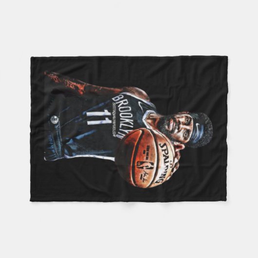 Basketballdesigns Fleecedecke (Vorderseite (Horizontal))