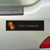 Basketbälle Autoaufkleber (Auf Auto)