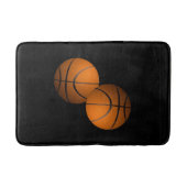 Basketbälle Badematte (Vorderseite)