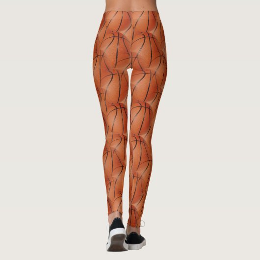 Basketbälle Leggings (Rückseite)