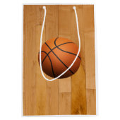 Basketbälle Mittlere Geschenktüte (Vorderseite)