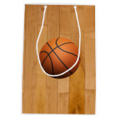 Basketbälle Mittlere Geschenktüte (Rückseite)