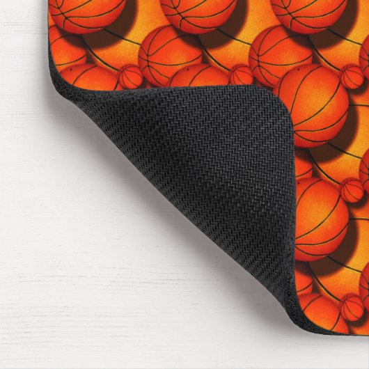 Basketbälle Mousepad (Ecke)