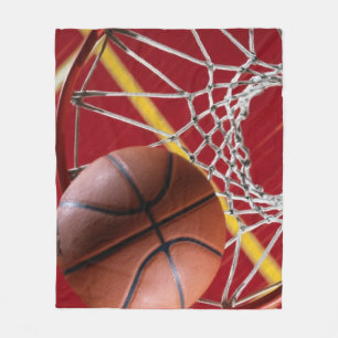 Basketbälle und NettoFleece-Decke Fleecedecke