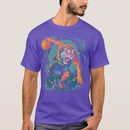 Basketballenthusiast T-Shirt (Vorderseite)