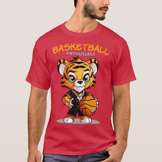 Basketballenthusiasten 1 T-Shirt (Vorderseite)