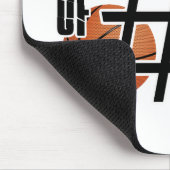 Basketballentwürfe der Nr.-23 Mousepad (Ecke)