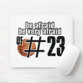 Basketballentwürfe der Nr.-23 Mousepad (Mit Mouse)