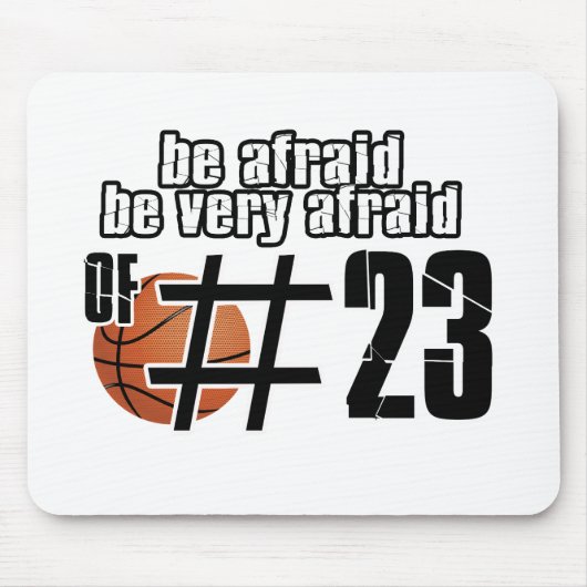 Basketballentwürfe der Nr.-23 Mousepad (Vorne)