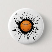 Basketballexplosion Button (Vorderseite)