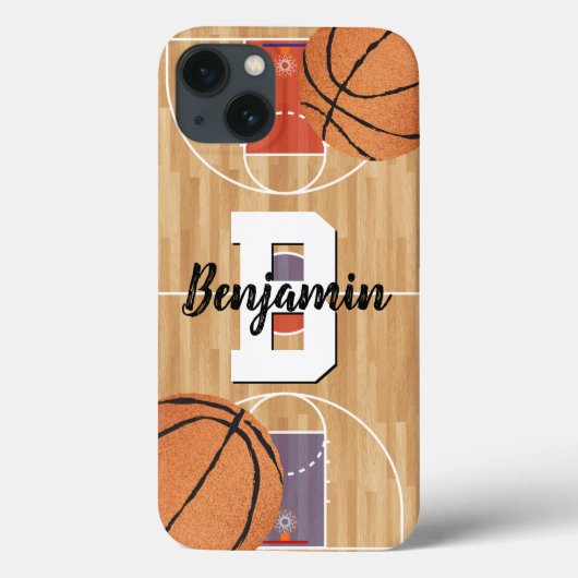 Basketballfächer Case-Mate iPhone Hülle (Rückseite)