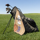 Basketballfächer Golfhandtuch (Gras)