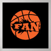 Basketballfan Poster (Vorne)