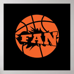 Basketballfan Poster