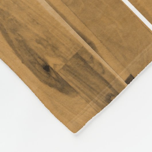 Basketballfeld - Orange Fleecedecke (Ecke)