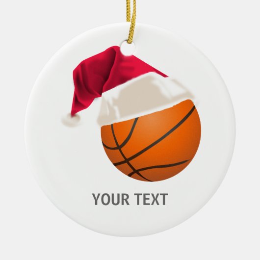 Basketballfeste Keramikornament (Vorne)