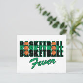 Basketballfieber Postkarte (Stehend Vorderseite)