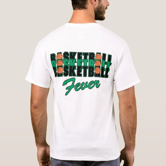 Basketballfieber T-Shirt (Rückseite)