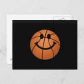 Basketballfläche Postkarte (Vorne/Hinten)