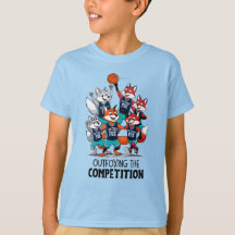 Basketballfüchse überfüttern die Wettkämpfer