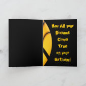 Basketballgeburtstagskarte Karte (Innenseite)