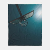 Basketballgeschenk Fleecedecke (Vorderseite)