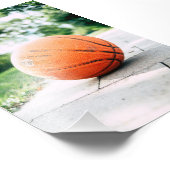 Basketballgeschenk Fotodruck (Ecke)