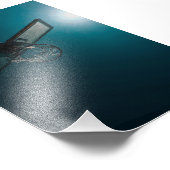 Basketballgeschenk Fotodruck (Ecke)