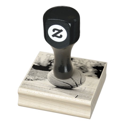 Basketballgeschenk Gummistempel (Stempel)