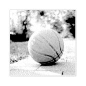 Basketballgeschenk Gummistempel (Prägung)