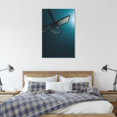 Basketballgeschenk Leinwanddruck (Insitu (Schlafzimmer))