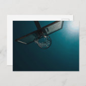 Basketballgeschenk Postkarte (Vorne/Hinten)