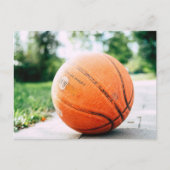 Basketballgeschenk Postkarte (Vorderseite)
