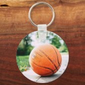 Basketballgeschenk Schlüsselanhänger (Vorderseite)