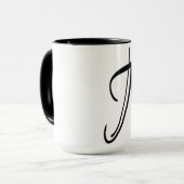 Basketballgeschenk-Tasse Tasse (Vorderseite Links)