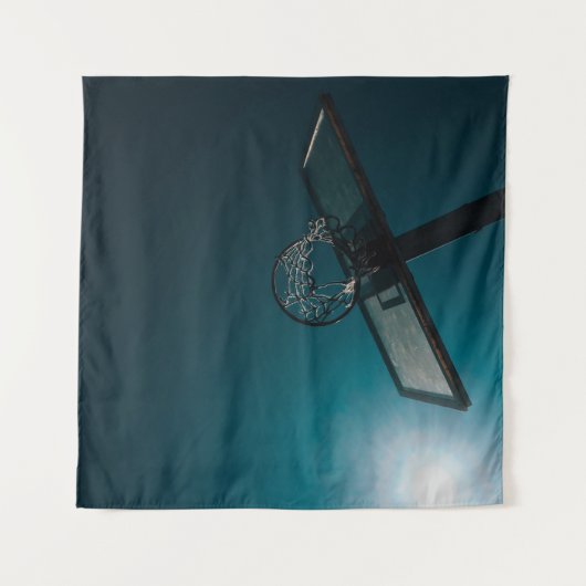 Basketballgeschenk Wandteppich (Vorderseite (Horizontal))