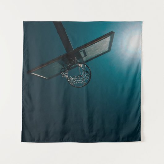 Basketballgeschenk Wandteppich (Vorderseite)