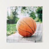 Basketballgeschenk Wandteppich (Vorderseite)