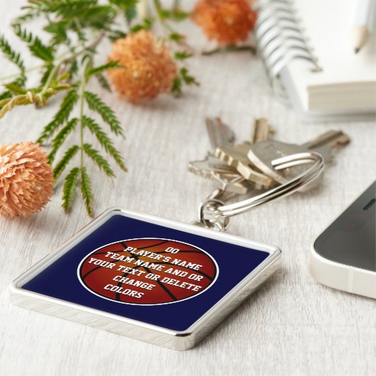 Basketballgeschenke für Jungen, Mädchen oder Senio Schlüsselanhänger (Seite)