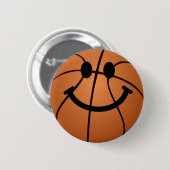 Basketballgesicht Button (Vorne & Hinten)