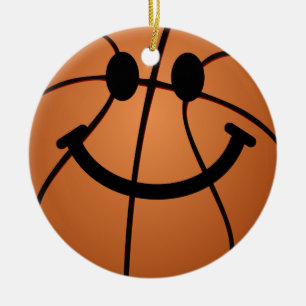 Basketballgesicht Keramik Ornament