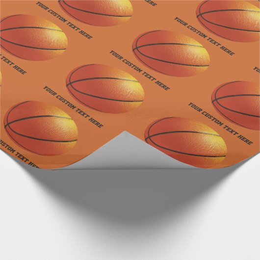 Basketballgewohnheits-Packpapier Geschenkpapier (Ecke)