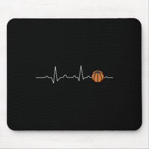 Basketballherz 1 mousepad