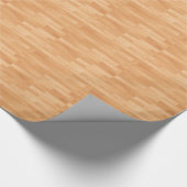 Basketballholzboden Geschenkpapier (Ecke)
